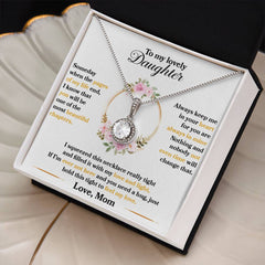 Feel My Love Daughter - Eternal Hope Necklace