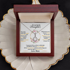 Feel My Love Daughter - Eternal Hope Necklace